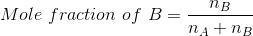 ng Mole fraction of B=- natno