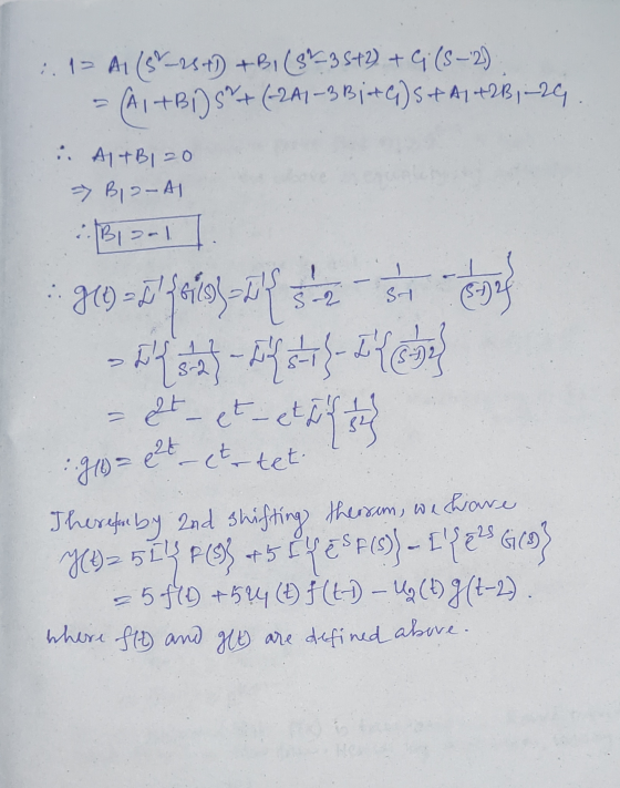 :. 12 A1 (5-284) + B1 (8 35+2) + G (S-2). = (A1+B1) S + (-2A1-3 Bj+G) St A1 + 2B, 29. in AltB120 B, 2-AI B1D-11. ge) - Ilford
