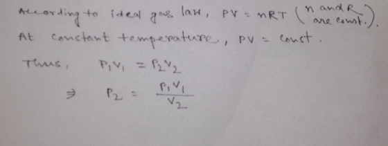 n andR ane eanst. law, Pv ALLOrding to ideal Conctant tempeature, pvCanct At Tuus, PIVI P.VI
