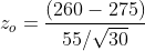 (260 275) 55/V30