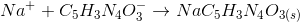 Na+ + C5H3N403 + NaC;H3N403(5)