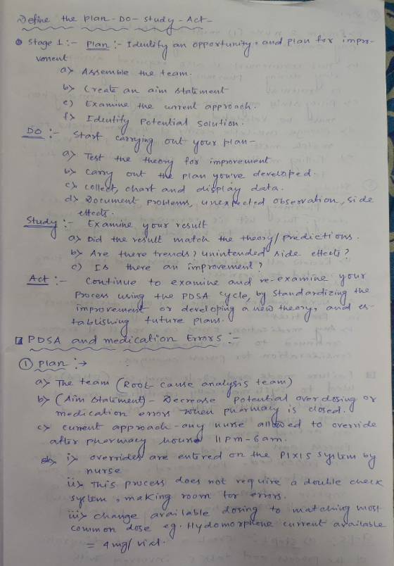 Define the plan - Do study - Act- 0 0 0 + Stage 1:- Plan :- Identify an opportunity and plan for impro- Vement ay Assemble th