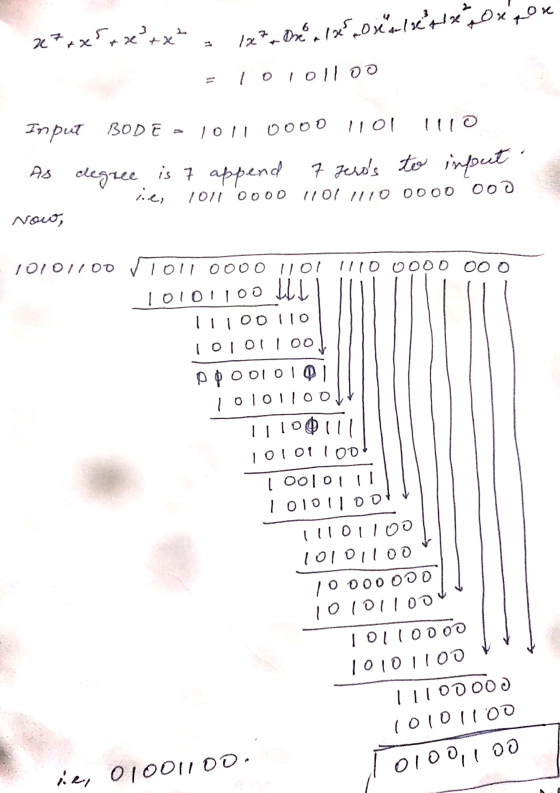 **x*x*x- Iz?“. ox l х”, охярк } 1 оно оо от I Input BODE DOOO of ІІІ о As degree degree is 7 append 7 zeros to input Hot
