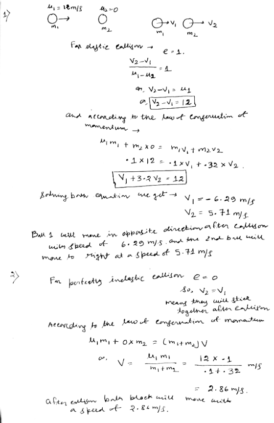 m2 Fai eytic ealligow e - 1 V2- an V- uj V2-Vi|2 an Accting u the Aat Conferuntim ot mamentuw -> 1 x 12 -i xv + -32 x V2 . V