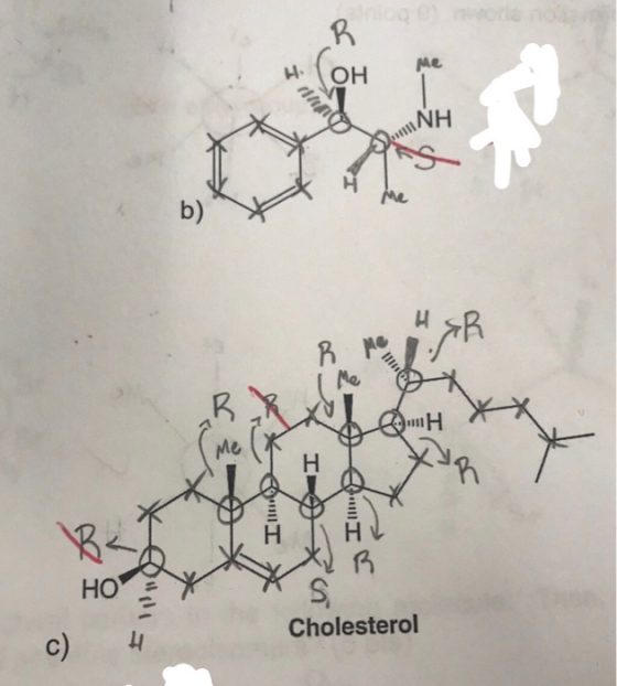 SR RRR Cholesterol c) H