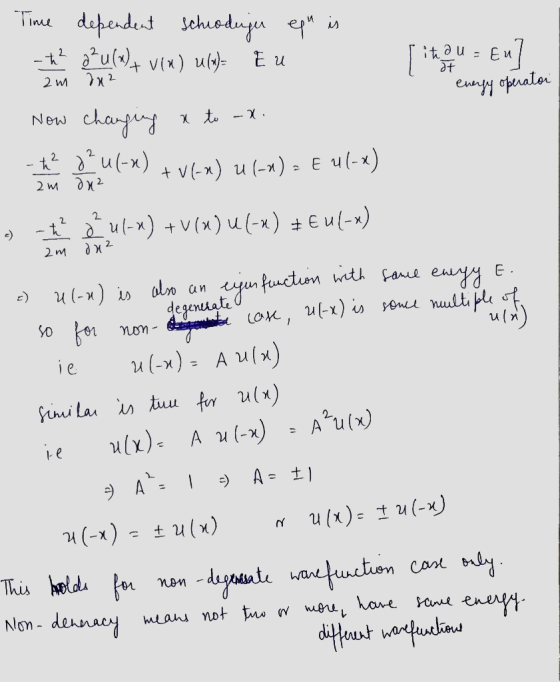 Tinue dependent sehueduje e is 2uvi) utd- E u 2 w x2 itau=Eu eunyy cpeaalon chanpint 12u(-x)-x) u (-1) - E u(-) New t - . t U
