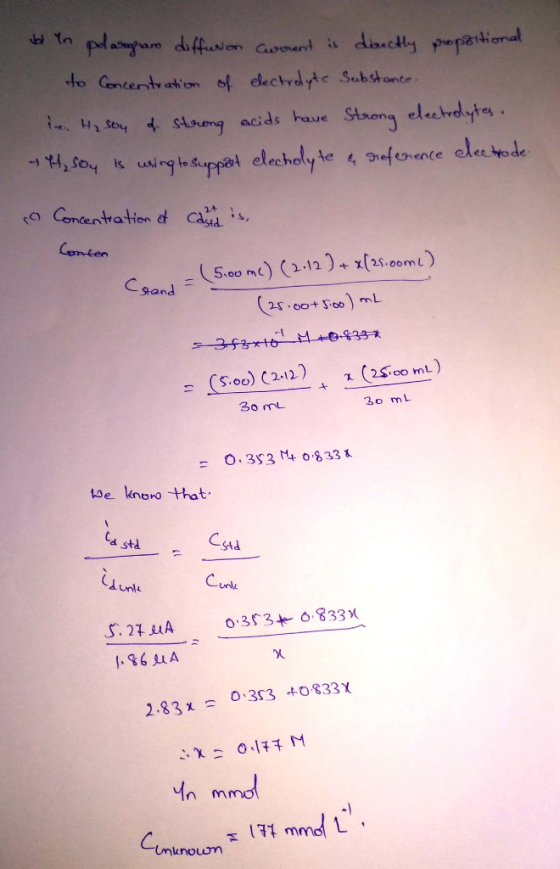 Gorenl is centv at acids haue Stsena eldtes o Conden tration d Casis Cgand- (S.00)(12) 30 m χ (25,00 3o mL o. 353 Mt 0,8331 t