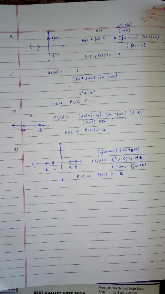 Assmat Date a) jws ds b) C) ob d) 一 b -a Product: A4 School Note Book Size 20.5 cm x 29 cm BEST QUALITY NOTE BOOK