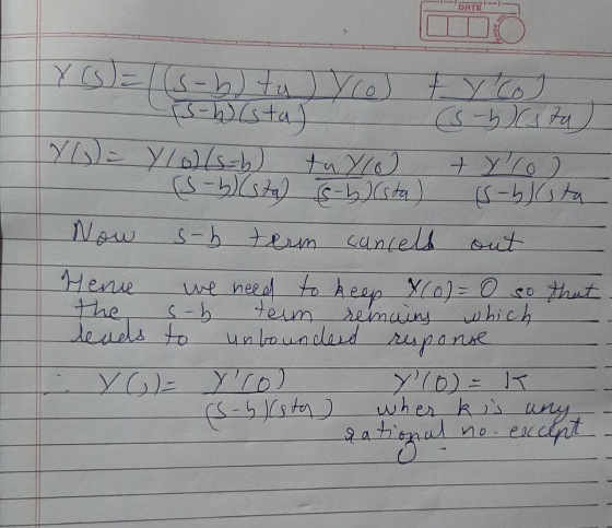 DATE Y() = (s-b) tu yol tycol -(S-b(sta) (S-besta XL = Y/6/5=b) taylo) tyllo) -b (sta) S-bista) (S-besta Now stb term canceld