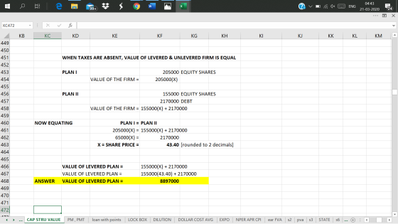 @ vorax 3 ENG = W 04:43 21-03-2020 ... o X ; кв x кс fic ко КE KE KG кН к к кк кL км 2 WHEN TAXES ARE ABSENT, VALUE OF LEVERE
