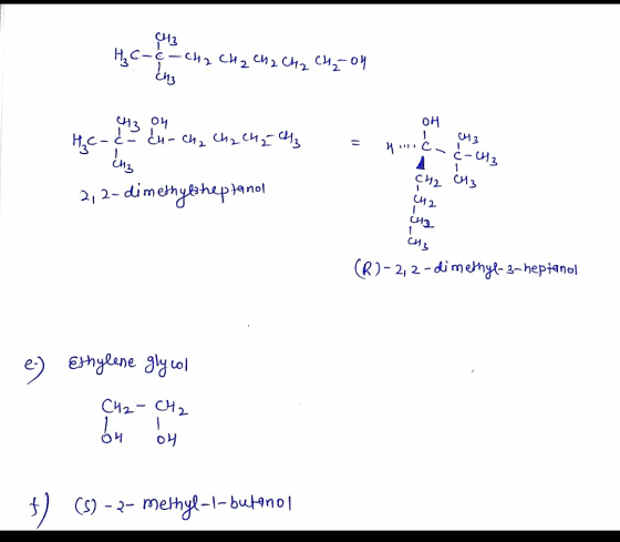 M 성대2 CH2 대2 CH2 CH날애 Eng M3매 H 년 내chCH2C대로 4 M3 의 C 1 아내3 ch 2 왜3 1 2,2-dimethylsheptanol CH 내요 Cuz (R)-2,2 -dimehngl 3-hep