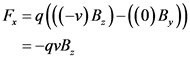 F -q((-)B)-(0))
=-qvB