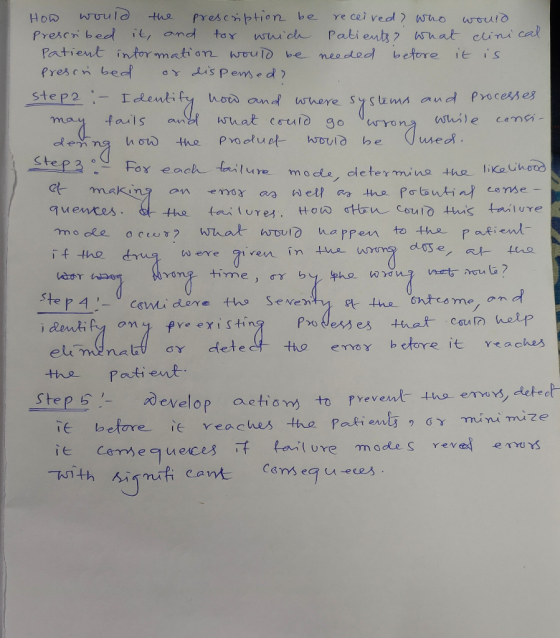 How would the prescription be received) who would prescribed it, and for which patients what clinical Patient information wou