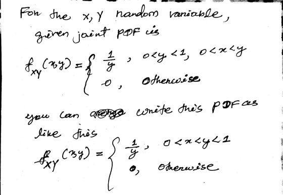For the nandom vaniable, X, Y Zëren joint poor is for Cosy) = { 1 yo oozy <1, o<x<y *** o Otherwise you can norge conite this