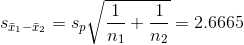$11-12 = Sp1 —+-= 2.6665 V ni n2