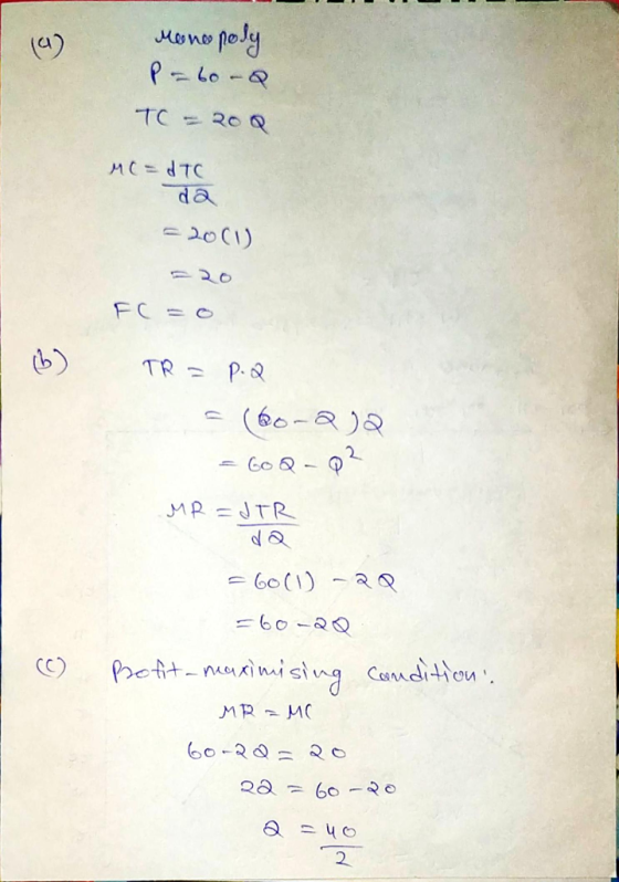 (4) PLo-R TO=30 Q MCdTC 20C1) FC=c TR- P.Q 60-8 MR=JTR 60(1)-a 60-20 Pretit nanini stng Caditeu MR MC 2