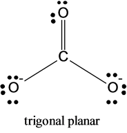 trigonal planar