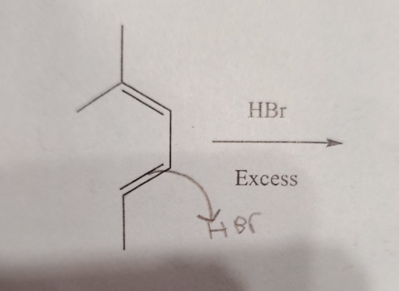 HBr Excess Her