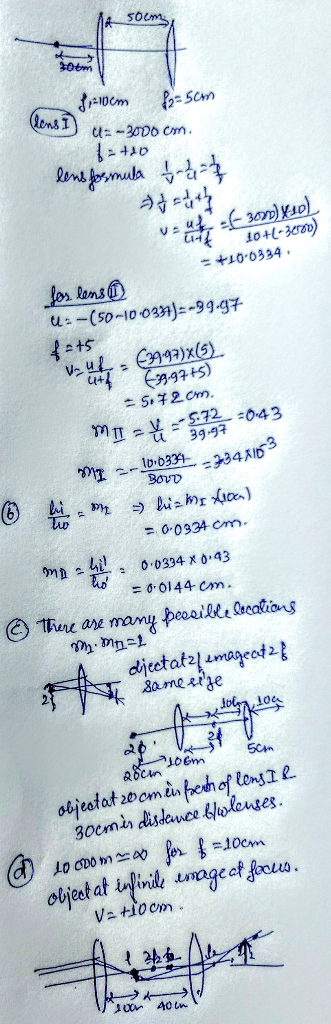 50Cm ens I +10.0334 , e ts 斷。 - S2Cm. = 0.0334 cm. = o. 0144. cm . 10e 2 a0Cn objeet a