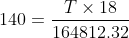 T×18 164812.32
