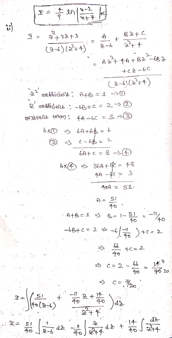 4M 고= ( 마하 모 2 의 2 + 22 3 B+C A + (2) +4) 2 - + + AY4n+B2-622 AC2-6C 2 2 ( 24) coc obicent A+B = 1 ->0 A Neidio : -6B+c = 2