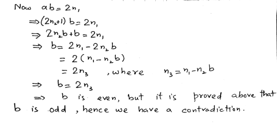 abs 2n Now (2n,t) b 2n, 2n b+b 2n, b- 2, - 2 n, b 2 (n,nb) 2n3 bz 2n ,where 9 Tu-uu proved above that it is even, but hence