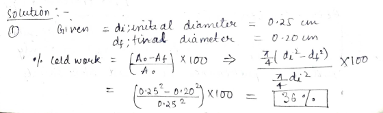 Solution di;ni al duamitir de;tinal dia met er [A.-At 0 25 m GI ven 0 20 m Cald work Ao-Af X 1OD di 36/. 4 oa52-0 025 D.5 2 0