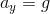 a_y=g