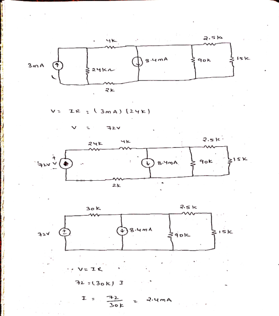 2.5K Isk 8.4 mA qok 3MA 24 km ?k IR : 3mA) (246) 12V 2.5lc 24k 41 tarto 8.4mA qok 2k 3ok a.sk 8.64 M A SISI 72v 39ok V-IR 72(