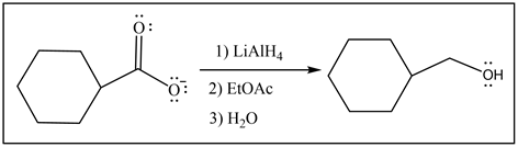 1) LiAlH
07 2) EOAC
3) HO