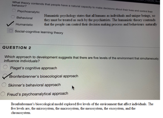 5839 1& What theory contends that people have a natural capacity to make decisions behavior? about their lives and control th