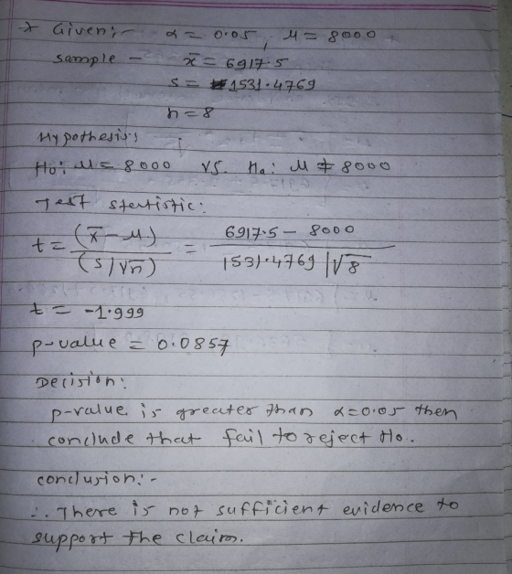 드 691 -8000 -x u-)--ㄧㄧㄧㄧㄧㄧ一6917-5. 可,999 -valu e 0,0854 :. There iy not suffiient euidence to suppod the cleur