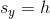 s_y=h