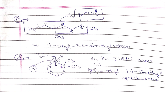 el CHI Trzch Phone eta CH3 4-ethyl-3, 6-dimethyloctane H₂O H eng etto S So, the IUPAC name is (25)-ethyl-y-dimethyl lahexabe