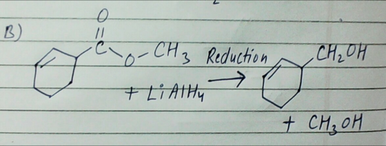Co- CH₂ Reduction a CH₂OH +ti Atty = + CH₂OH