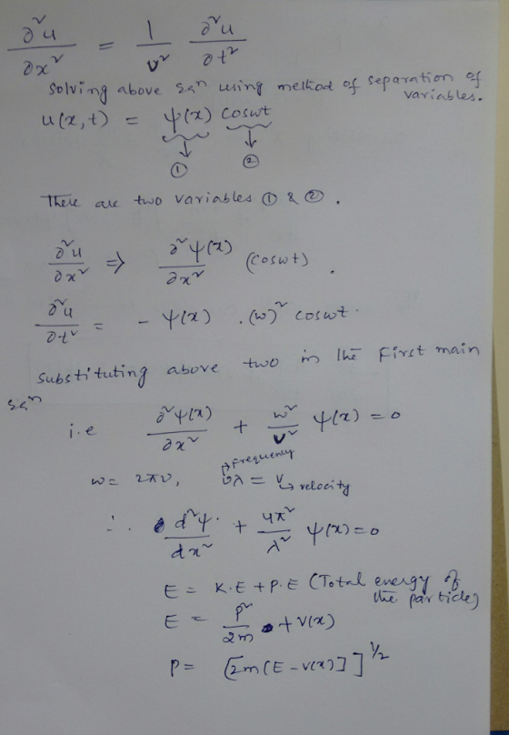 v ot Solving above wing meted of separation익 variab es -t ne aur two variables ⓛ2② (l Substituting abovetwa Firet main we