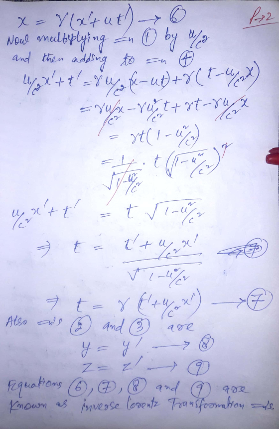 0 and then adding to to a X = V(xtut 62 Nous multiplying an 6 by who ② Wpx + t = 84, f-ut) +8 (t-wax) =ruxe-rut + rt-ru yt