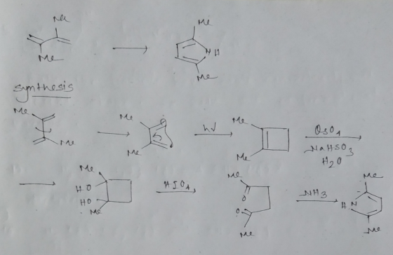 NH Me synthesis I hd Oso Matso 3 Ho Me HIOA, NH3 HO AN ?