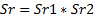 Sr = Sr1* Sr2