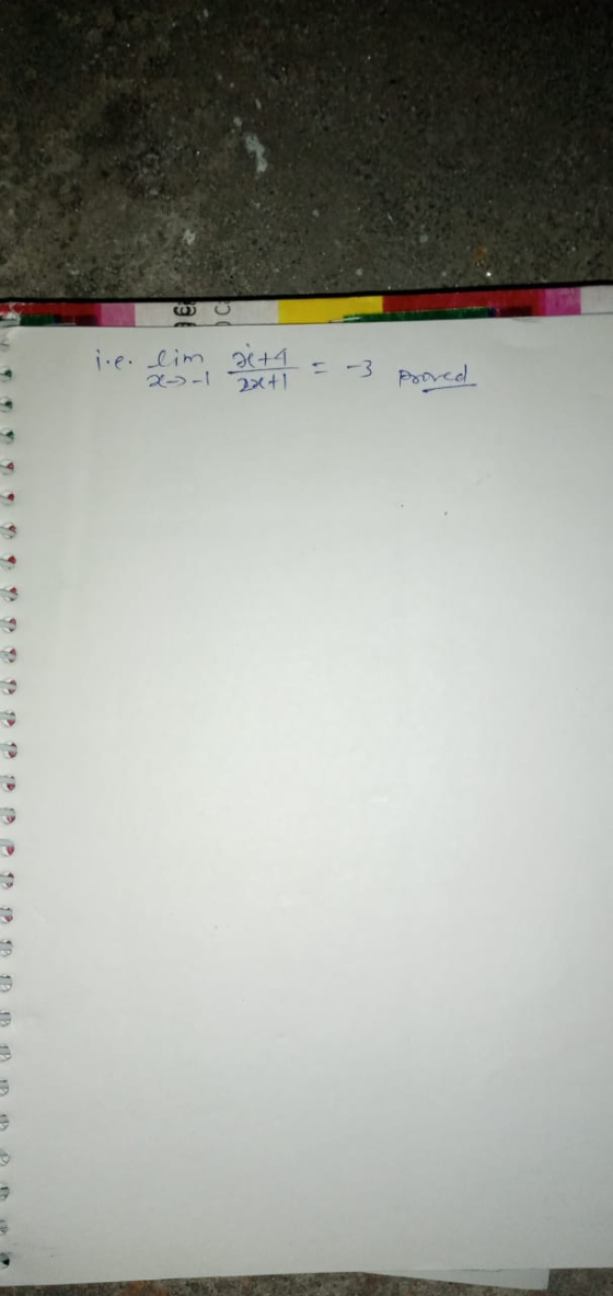i.e. eim set = -3 proved