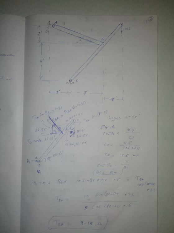 Lo Cos 36.27 Tolb molition e 10-31 TBA Sin OBY los (10.30 8h - 12/01) TBA hongth 26.56° Colb. cose = 4 36.87 Too COSOB 5.13 c