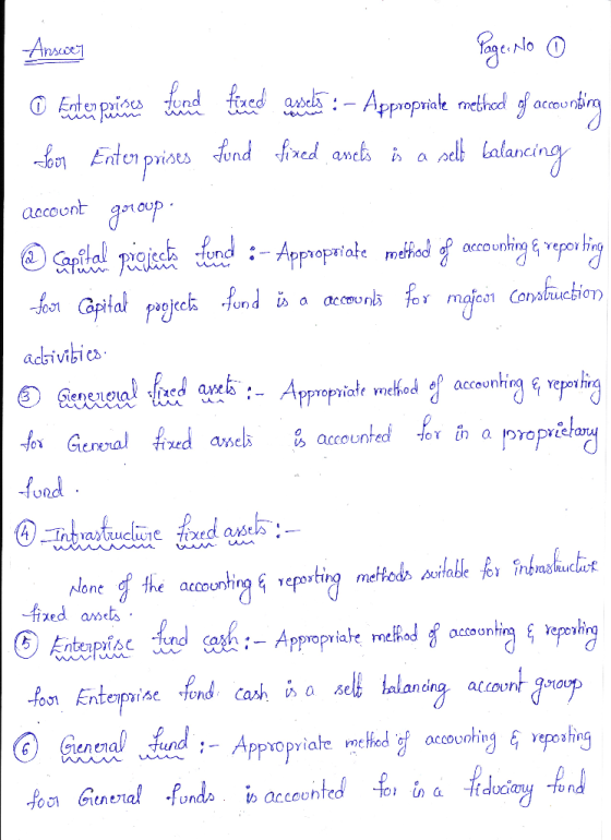 Ansces ford feced Appropiale methadoc Lon Enten prits fond xed anets i alancingy accoont al isnd :-Appropriate mhd Conpliueti