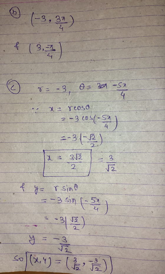 (-3, 37 3) ६ ( 3, 3,- 4 ८ - -3, o= 30 sa 4 x= reoso 2-3 205(-S? 2) 2-31-12) 1. स 2. 12 f y= r sind --27 (-2) । -32) - --3 (५,