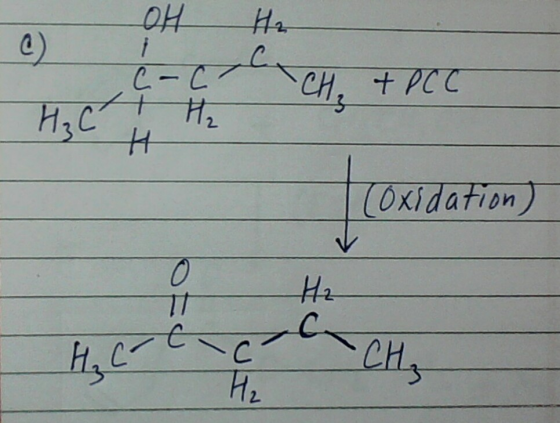 Н. Он н,сан. С — С ТСН. + PCC И, и T (Oxidation) H₂ C-cer CH₂ Н,