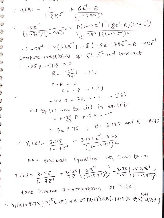 Y,(7) - P + !-(-7) Z Qat R 1-05 z1j2 .si p(1--52}}+60=+R )(1--7€) (1-072-1) (1 -.5214 (1-0727) (1-15 21/2 .sé! = P(-252*
