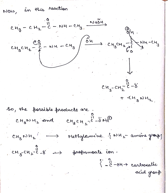 Now, in this reaction CHigh CH - о 11 с. Nadh, Nң - сна, он г Nң -сна - снен Сң,cң, - NH - CH₂ С. 11 сна-Сн, + сно NH₂. so, t