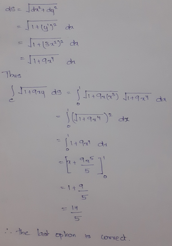 da as= (da²+ dy² Titlyg Ji+(3x292 da 114999 da Thus s litany ds = Si+qa (63) +9x4 da - (114924) { 1 + 914 de 995 1 + O = 1 +