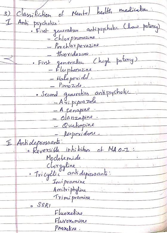 3)clasi babon Anh psychahis of Mente healt melih ganerakionaati psychake_(hac potancy) - ehlorprmaine Prochlor pesazine thio