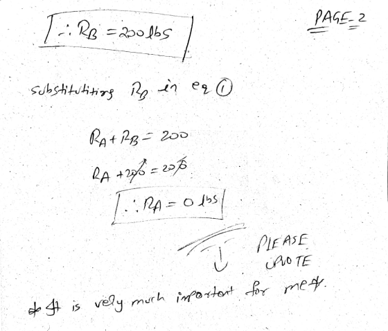 PAGE 2 TRB =2005 substitutitions Ro in eq ④ Pat 123 = 200 BA +20%= 20$ 1.: NA = Ots PLEASE ROTE do ft is vely much important