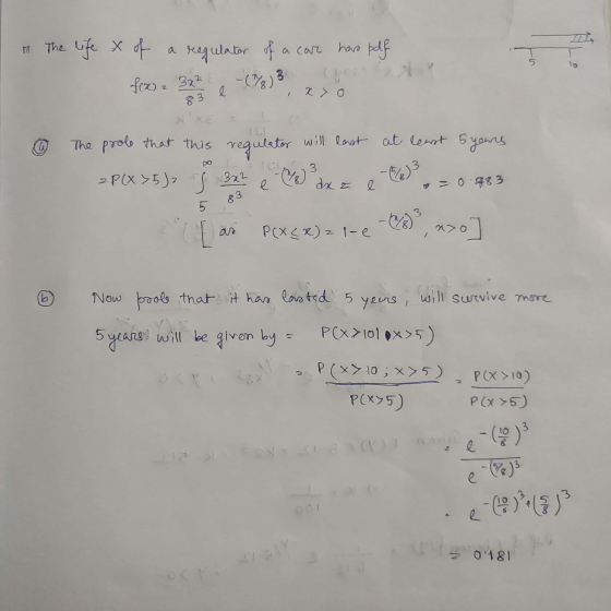I The life of a regulator of a care hard pdf Ce fcx) z 322 , -() 3 @ 3 The prole that this regulator will last at least 5 yea